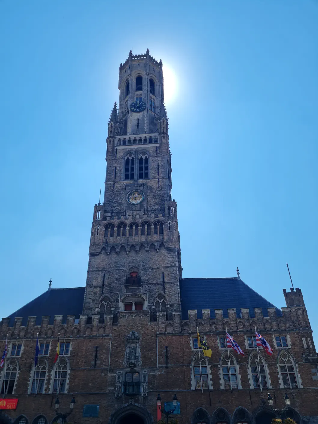 Brügge mit Kleinkind