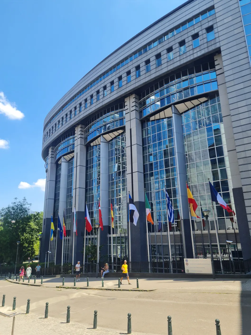 Brüssel mit Kleinkind