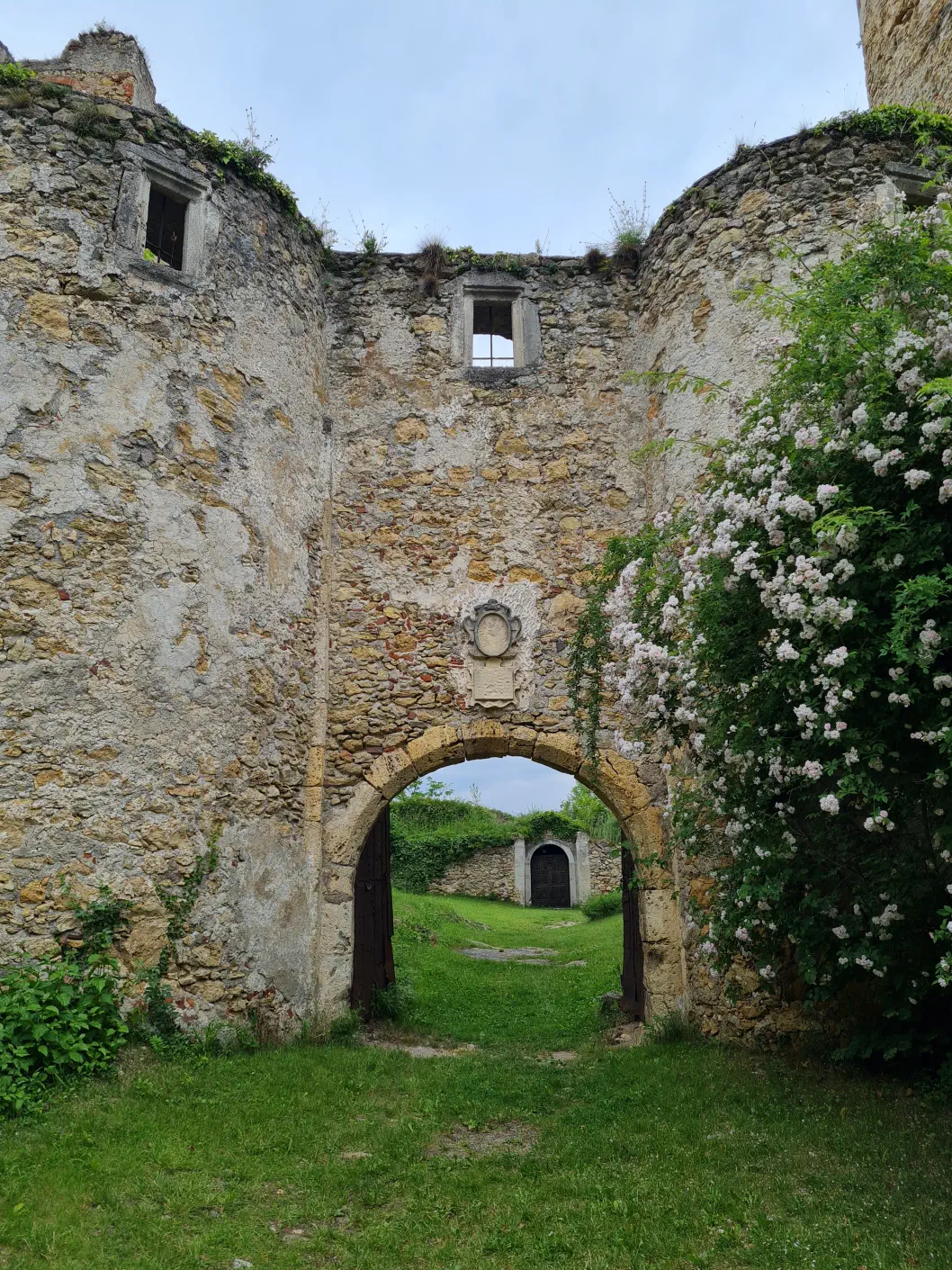 Hier geht es zur Burg hinein
