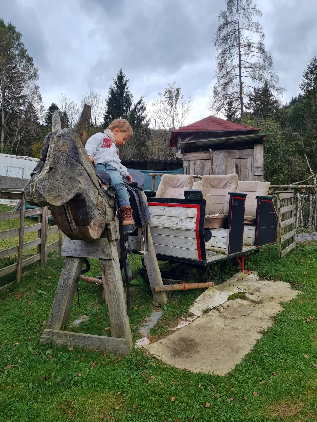 Murtal mit Kleinkind