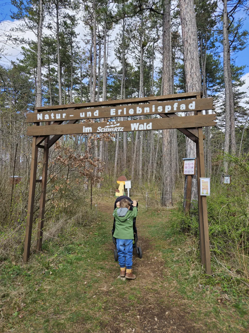Erlebnisweg Schwartz Wald Kleinkind