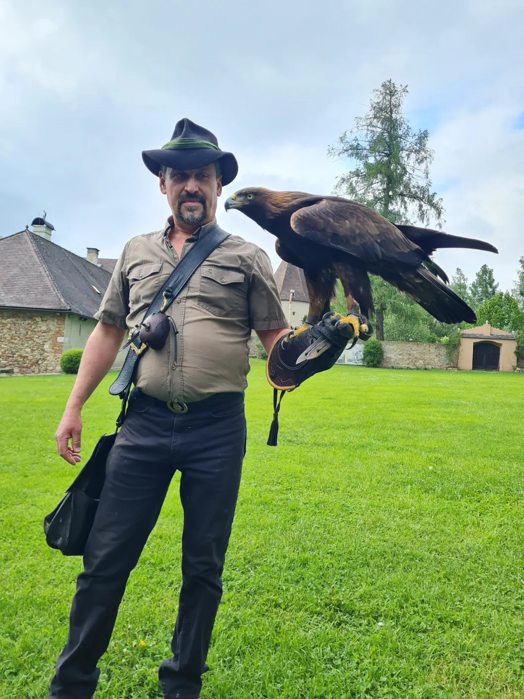 Niederösterreich Greifvogelzentrum Kleinkind