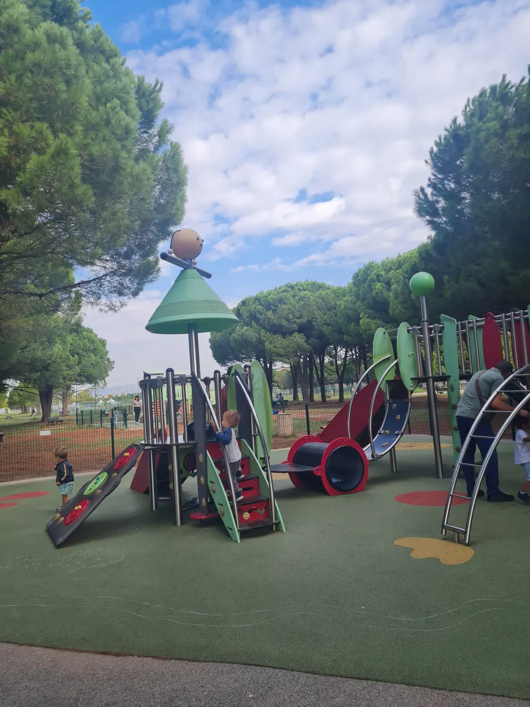 Fréjus mit Kleinkind