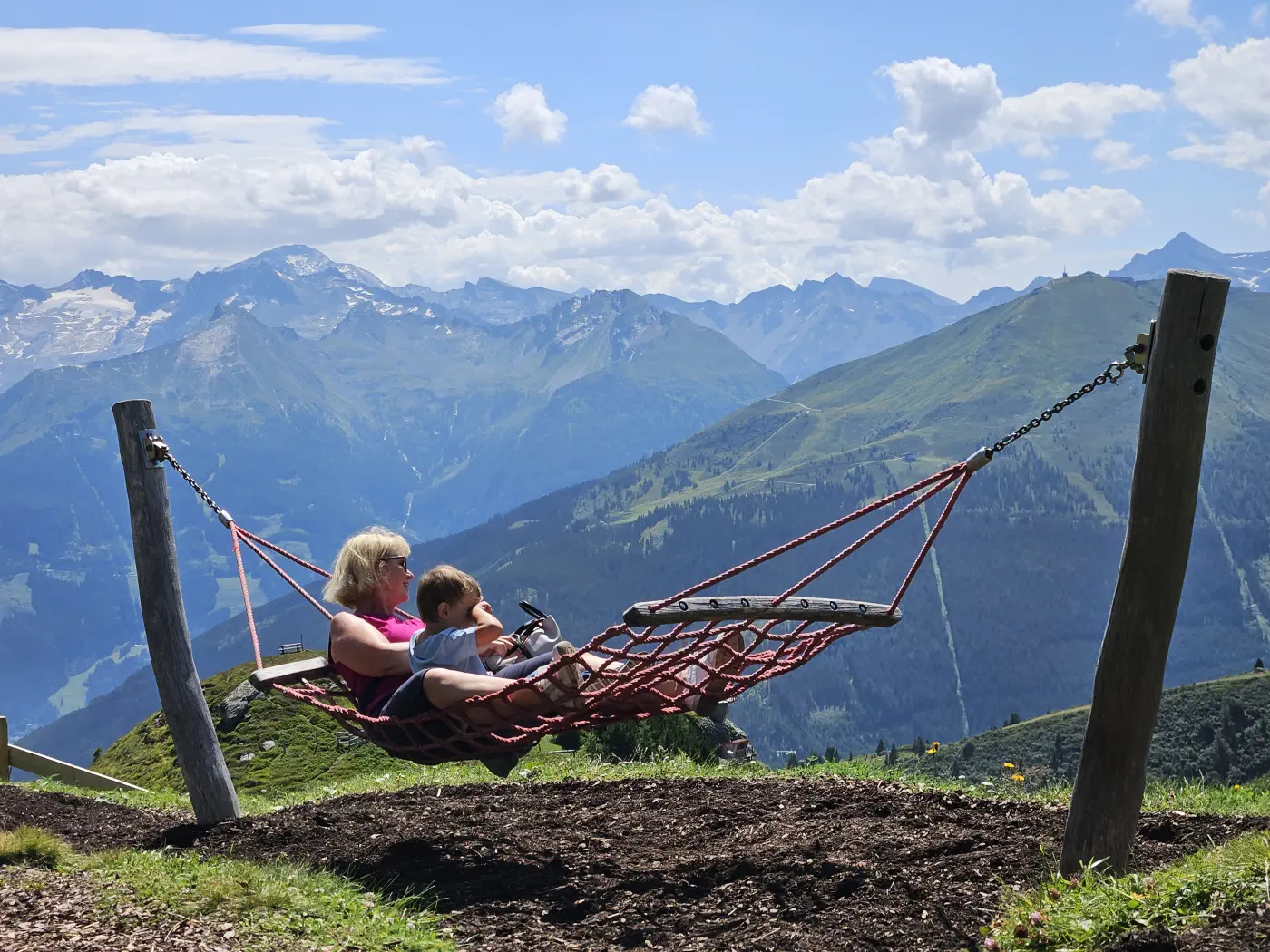 Gasteinertal mit Kind