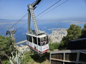 Gibraltar mit Kleinkind