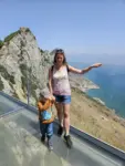 Gibraltar mit Kleinkind