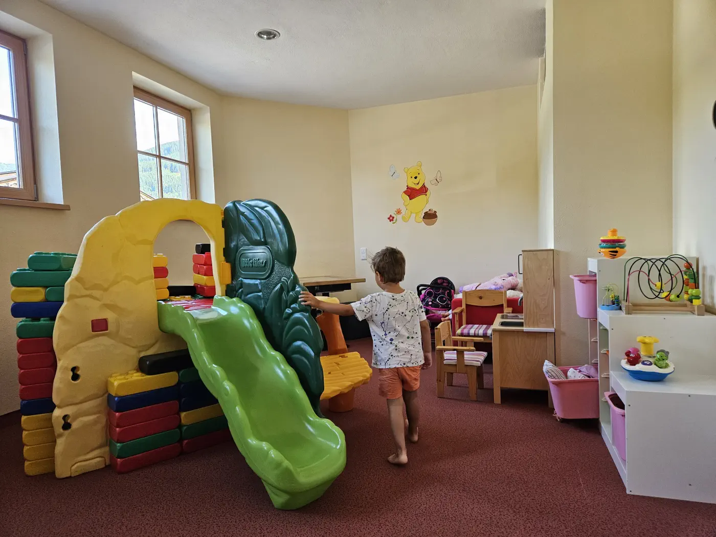 Spielzimmer im Hotel Alpenklang