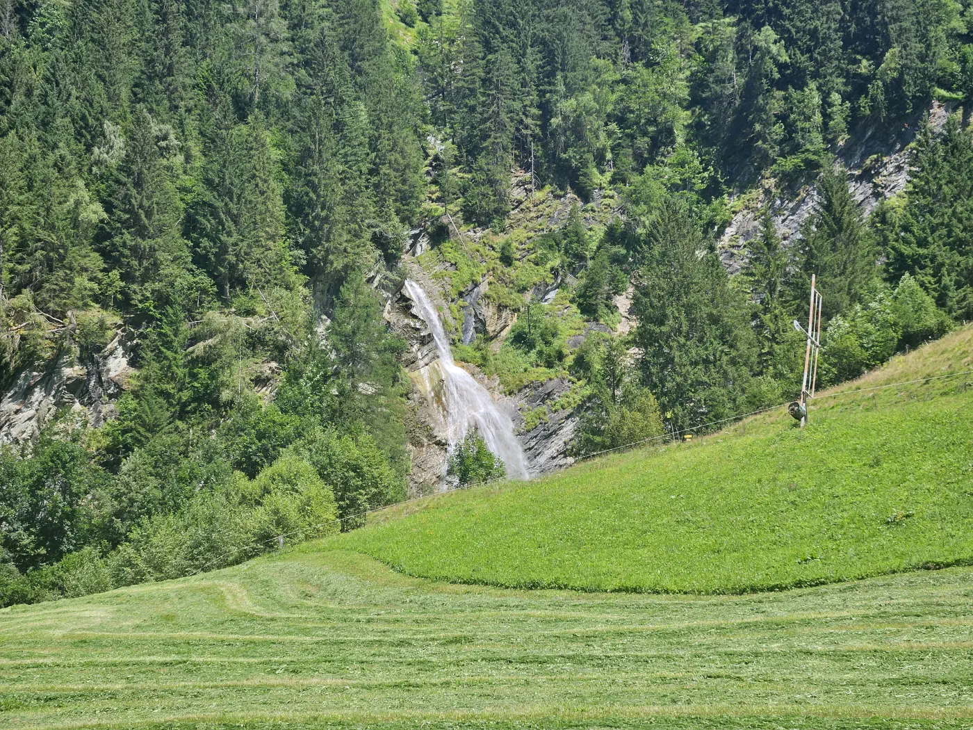 Wasserfälle auf dem Weg zum Ötzlsee