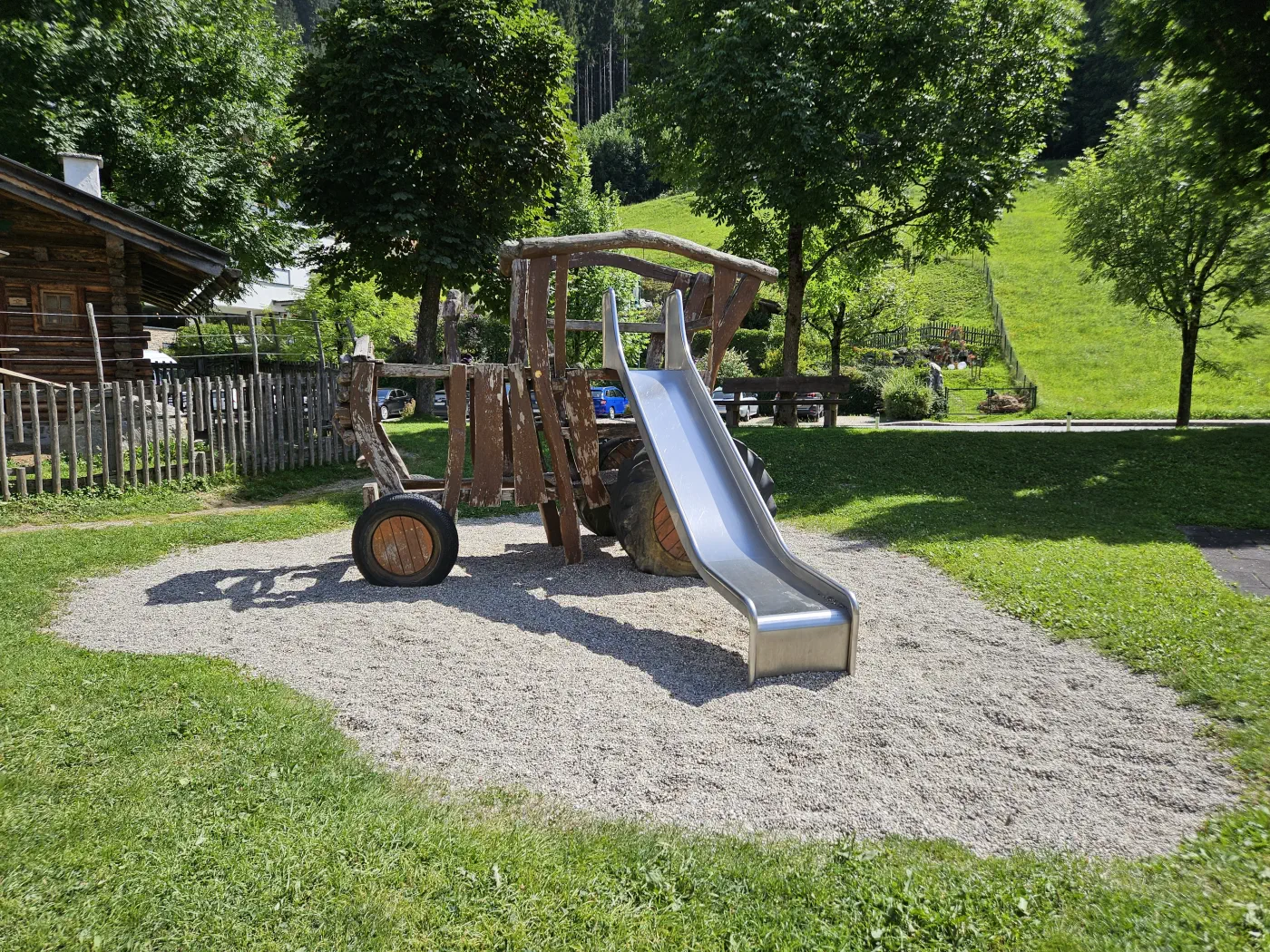 Die Rucki Zucki Alm ist sehr groß