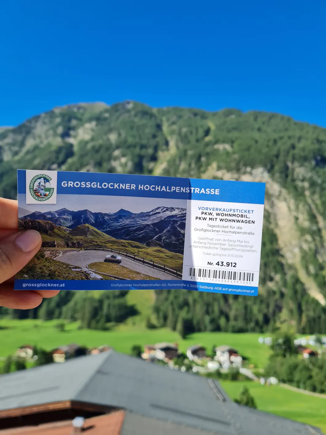 Großglockner mit Kinderwagen