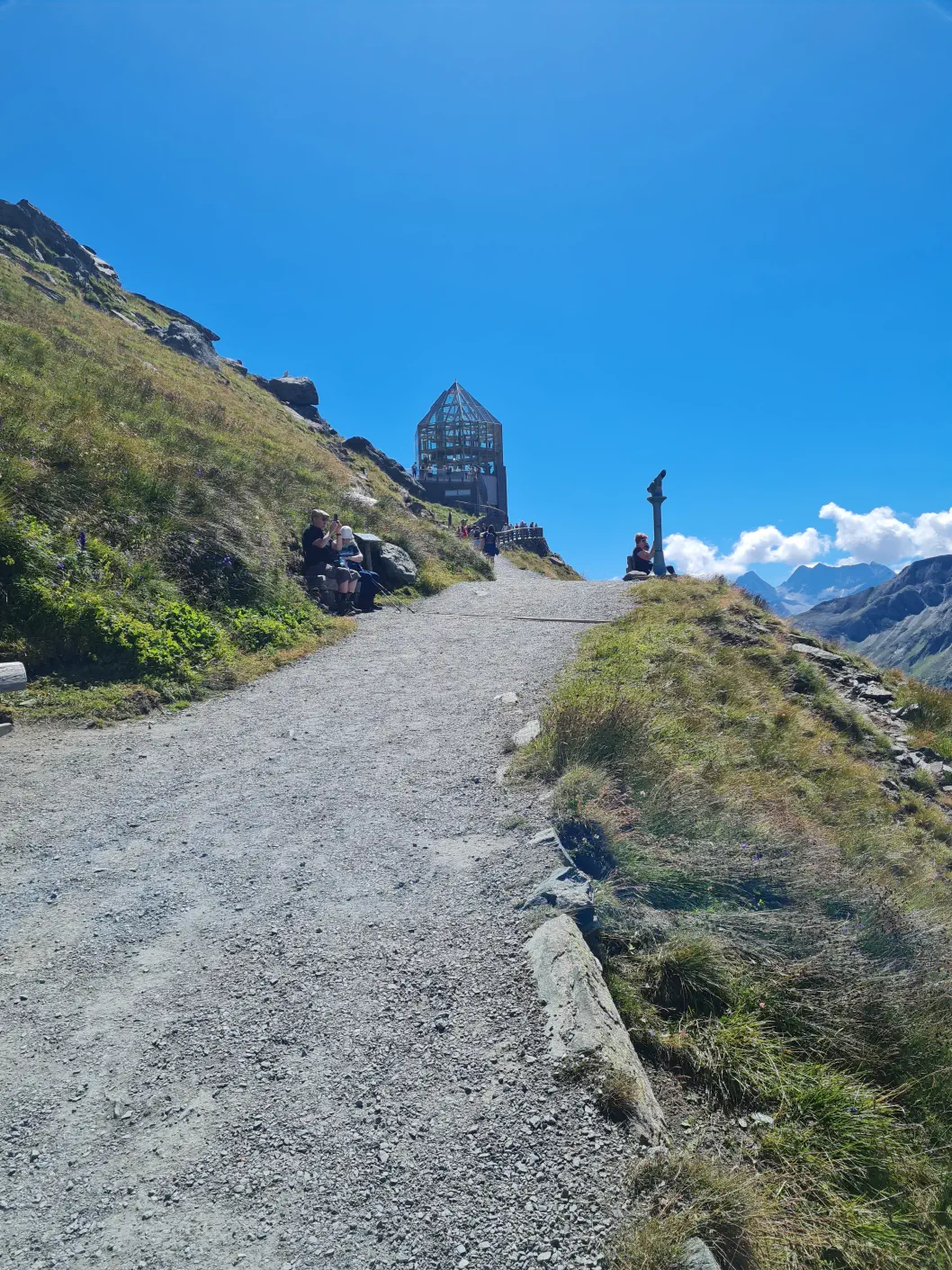 Großglockner mit Kinderwagen