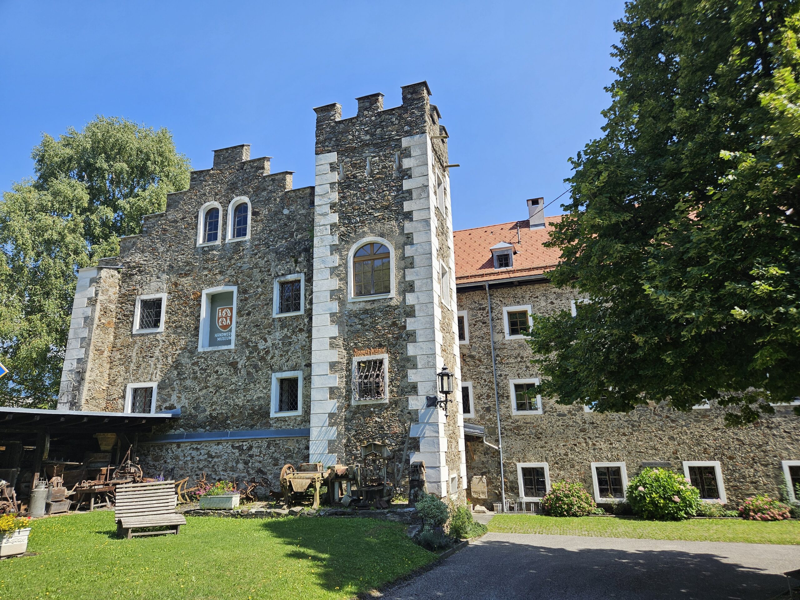 Kärntner Handwerksmuseum mit Kind
