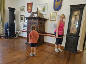 Kärntner Handwerksmuseum mit Kind