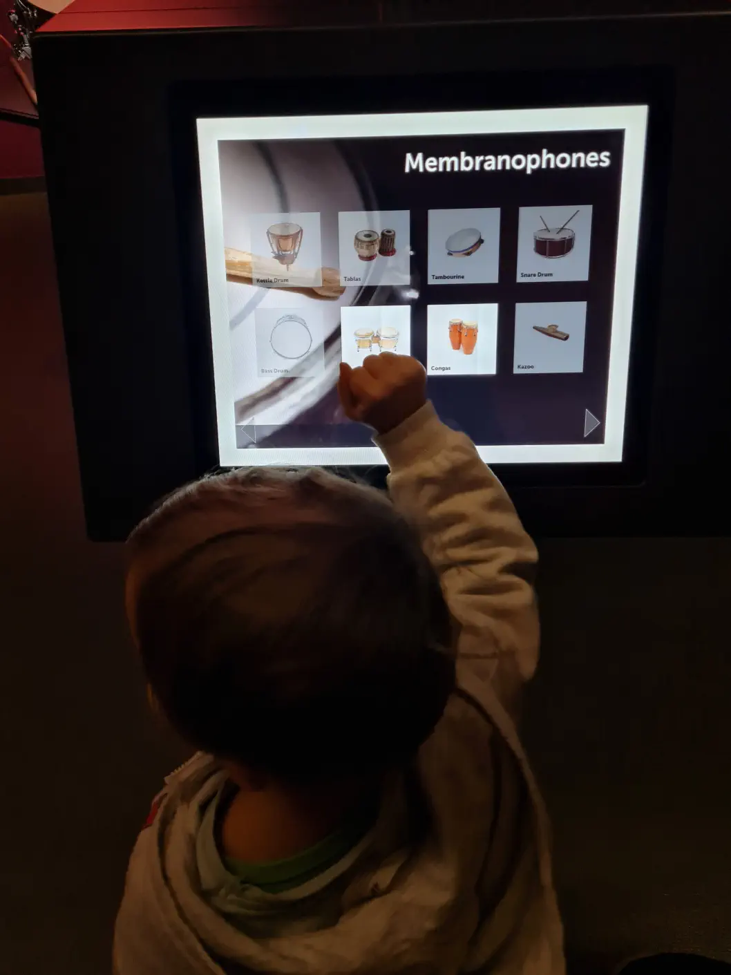 Wien Museum mit Kleinkind