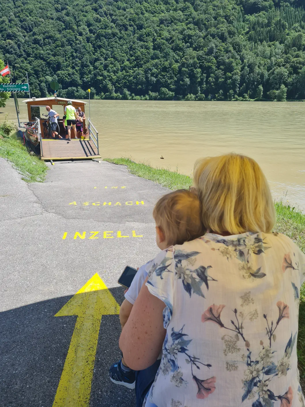 Schlögener Donaublick Kleinkind