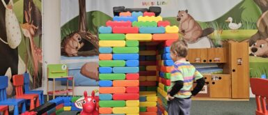 Häuschen bauen im Hubsiland