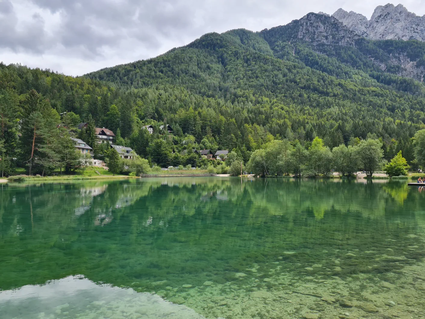 Triglav Nationalpark mit Baby