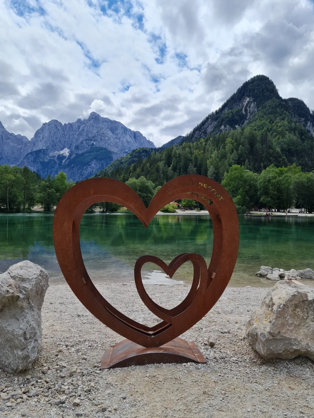 Triglav Nationalpark mit Baby