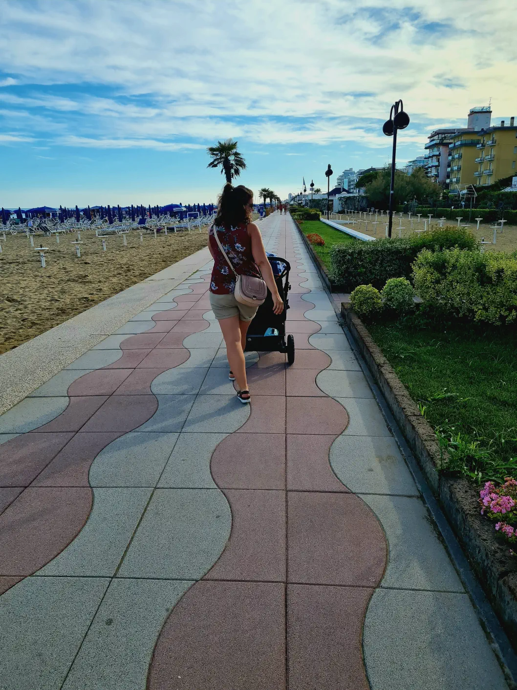 Jesolo mit Baby