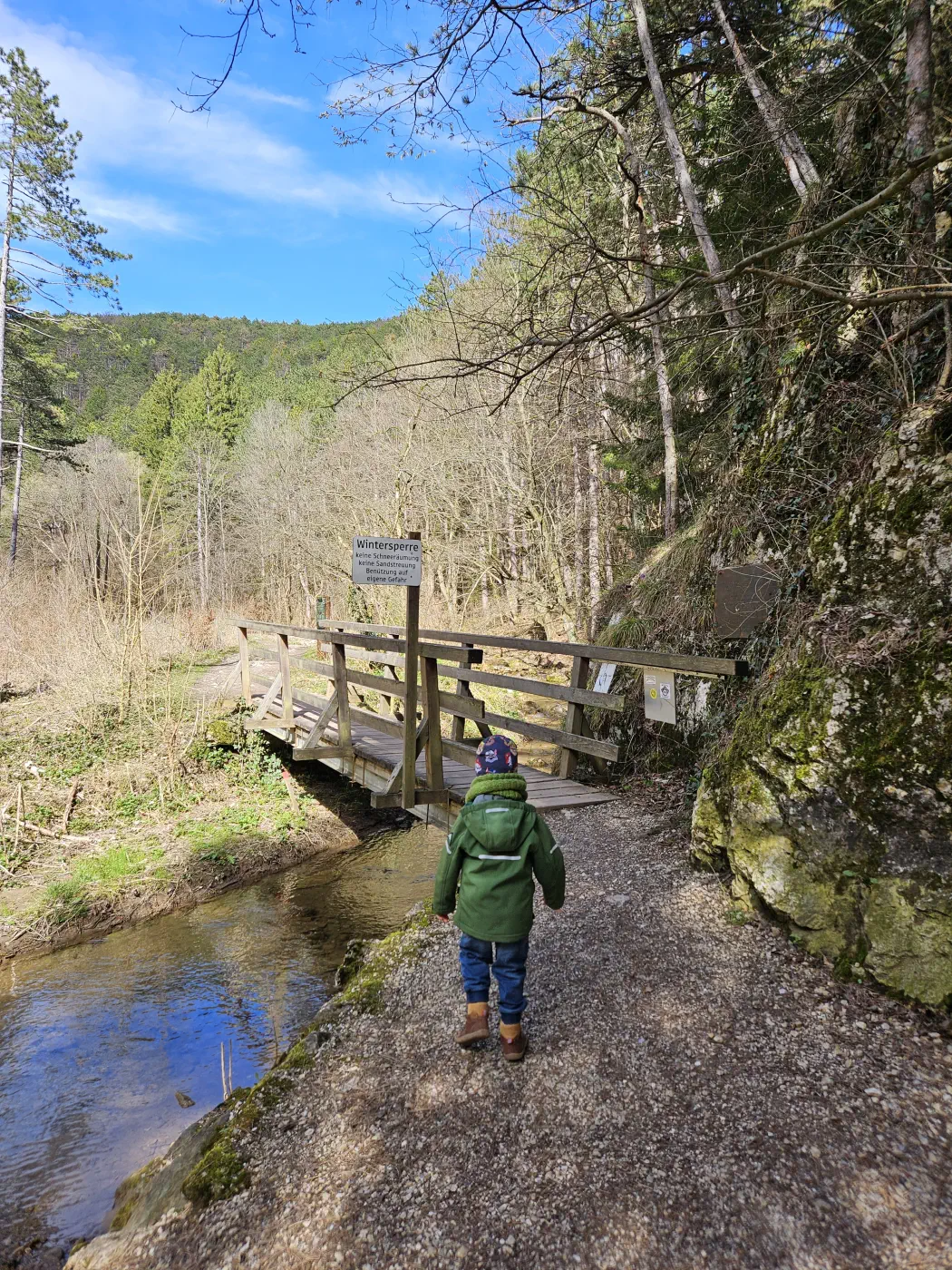 Johannesbachklamm Kleinkind