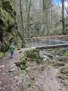 Johannesbachklamm Kind