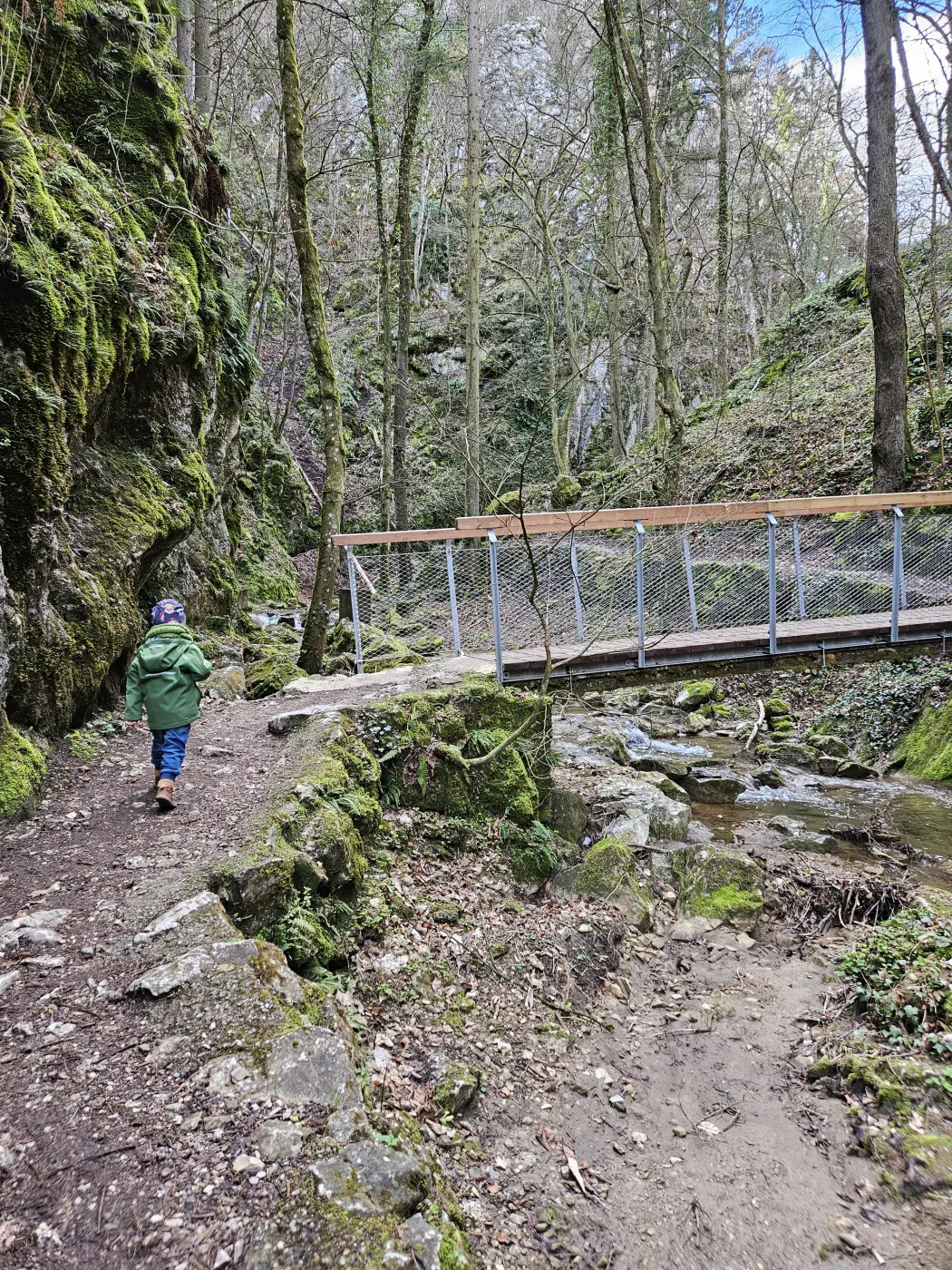 Johannesbachklamm Kind