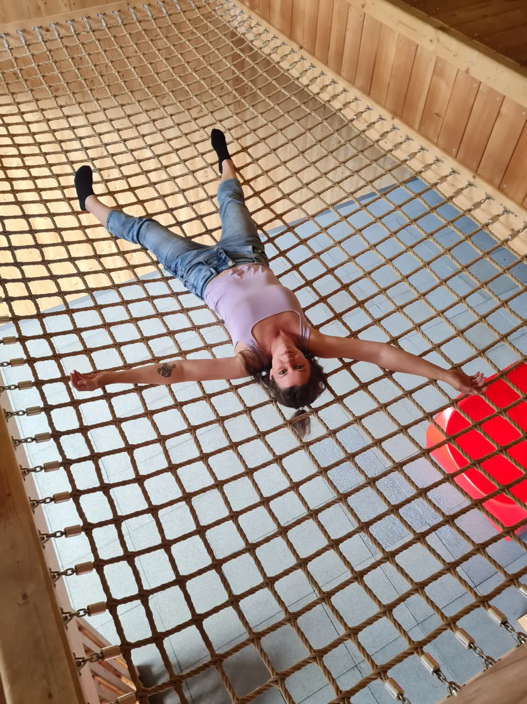 Holzindoorspielplatz