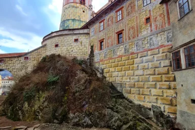 Schloss Krumau und der Bärengraben