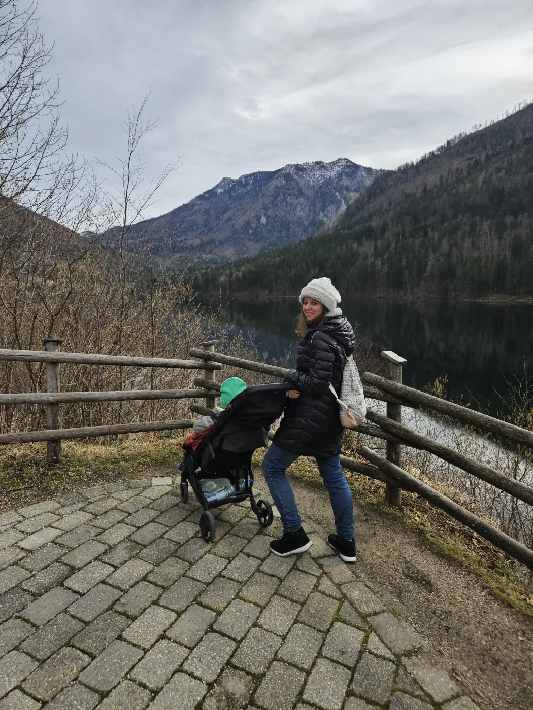 Lunzer See mit Kinderwagen