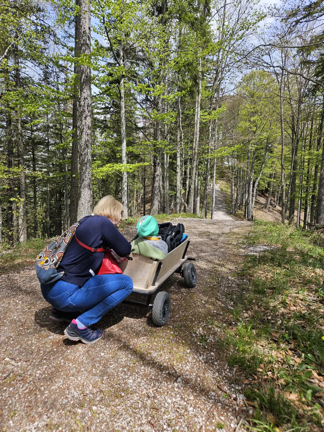 Steiermark Almspielplatz Kleinkind