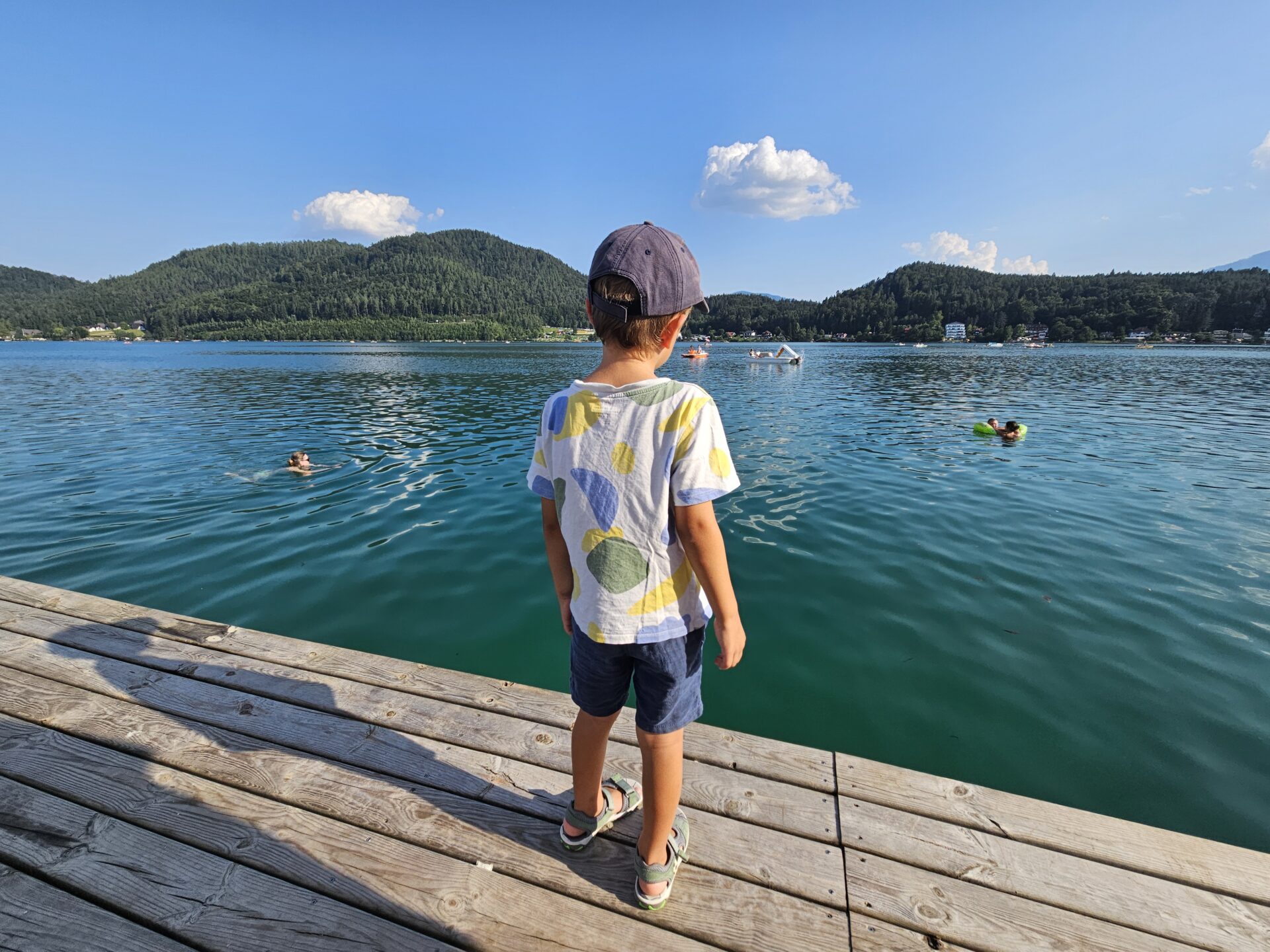 Ferienwohnung am Klopeinersee mit Badesteg