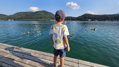 Ferienwohnung am Klopeinersee mit Badesteg