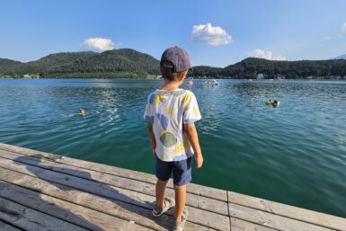 Ferienwohnung am Klopeinersee mit Badesteg