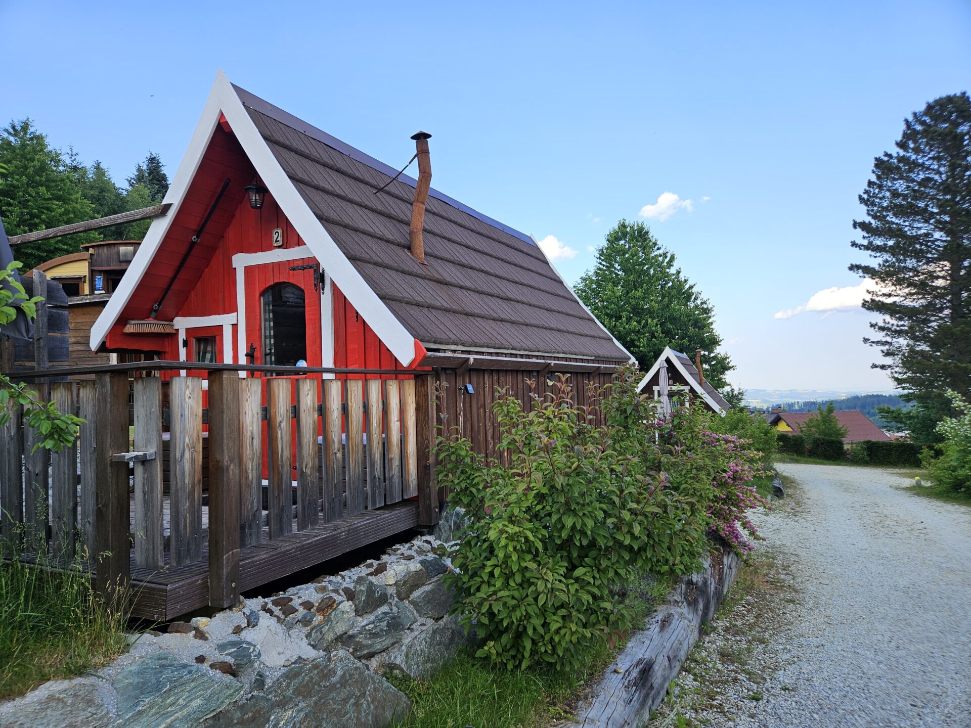 Glamping in Mönichkirchen with a small child
