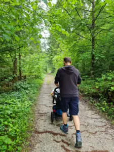 Wandern mit Kinderwagen