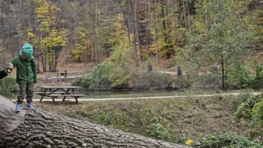 Naturpark Sparbach Kinderwagen