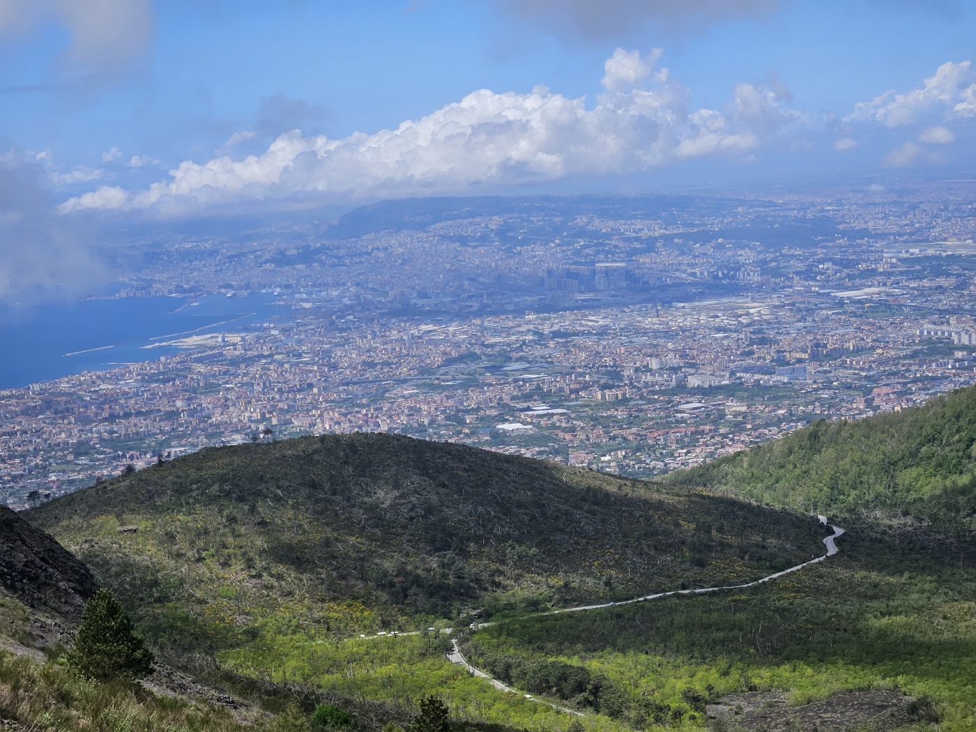 Toller Ausblick auf Neapel