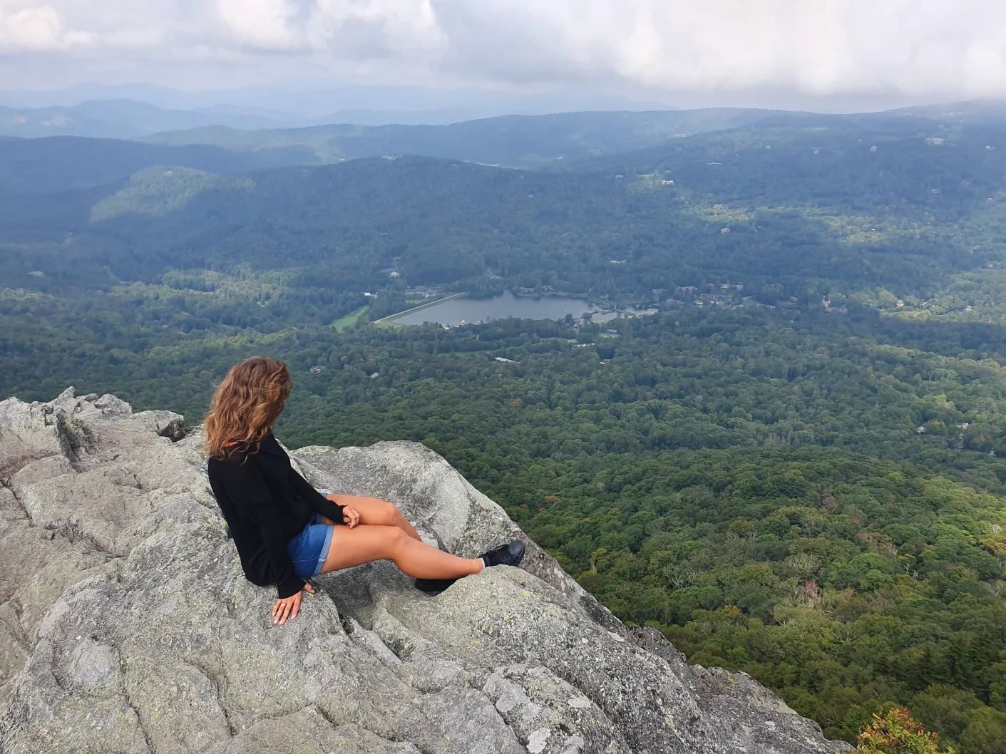 Grandfather Mountain in den Blue Ridge Mountains