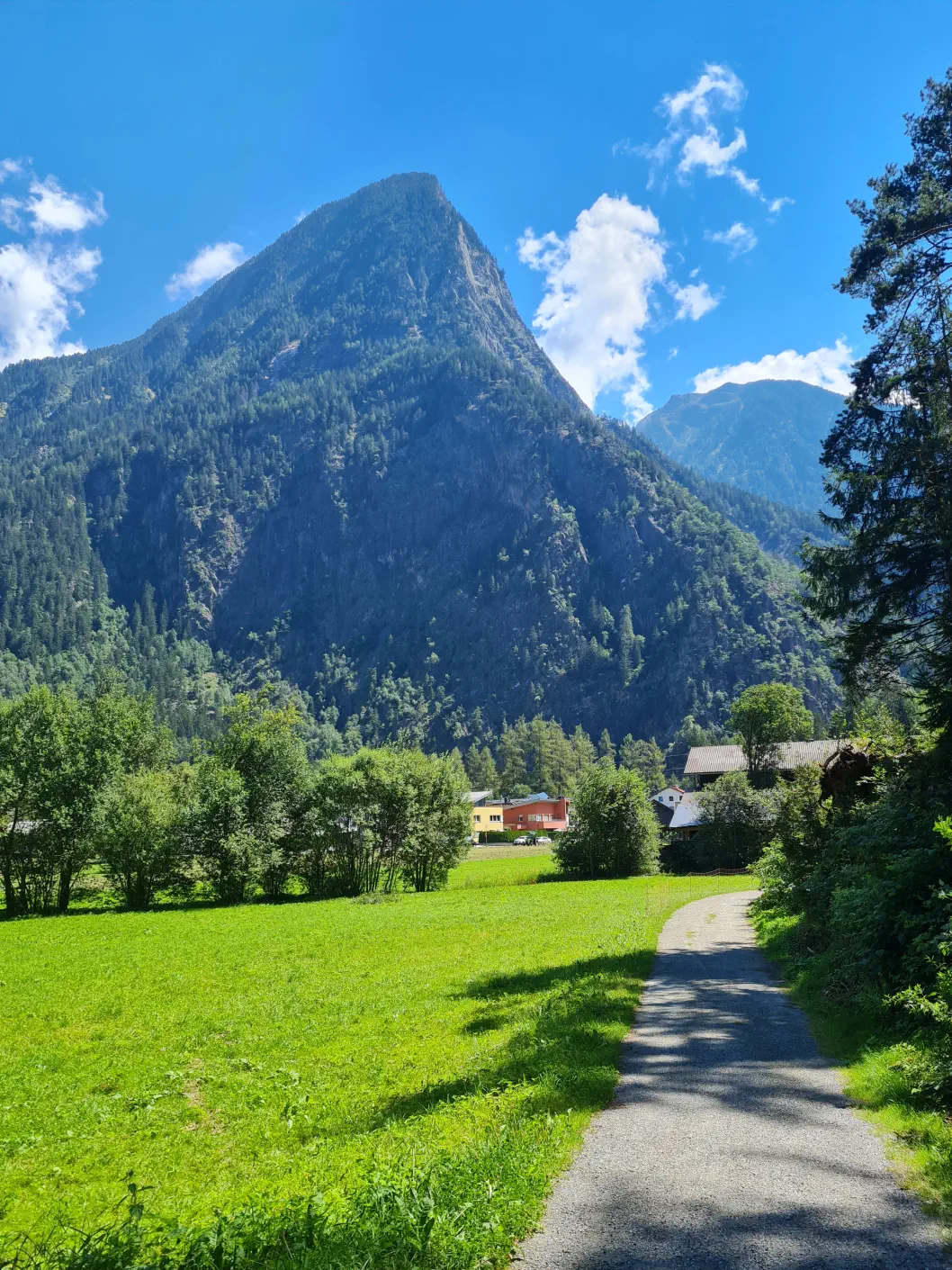 Piburger See mit Kinderwagen