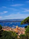 Wunderschöner Ausblick auf Saint-Tropez