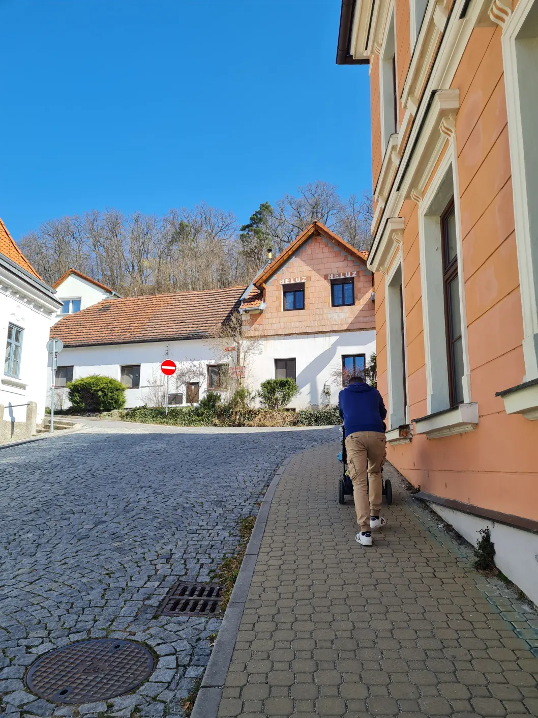 Der Weg hinauf war etwas steil, aber dafür nur kurz