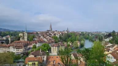 Bern mit Kleinkind