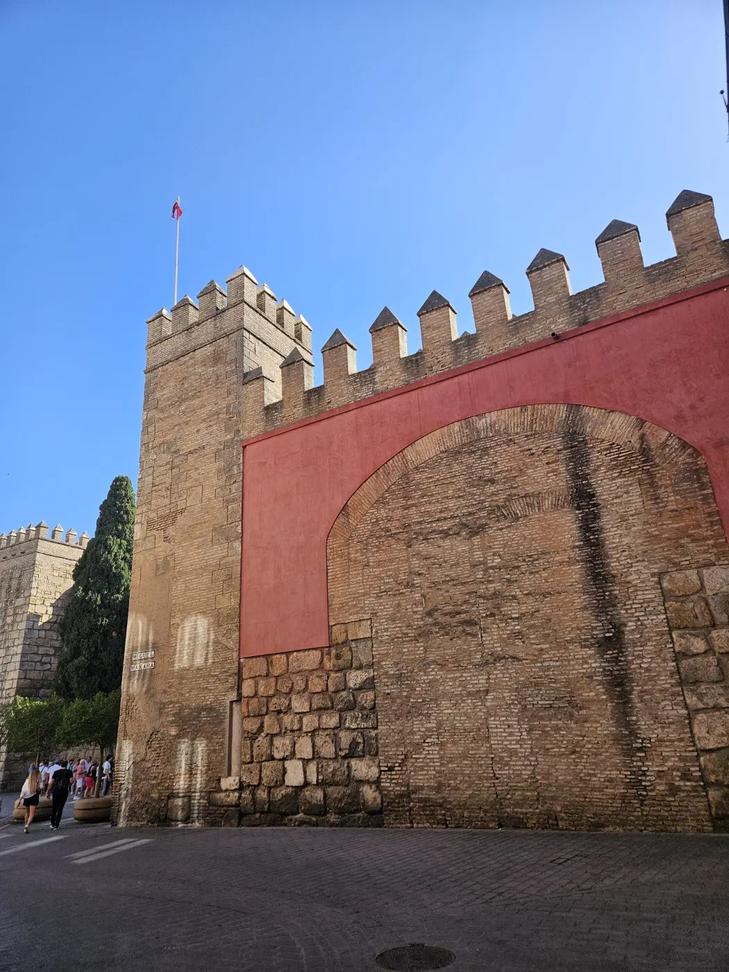 Sevilla mit Kleinkind