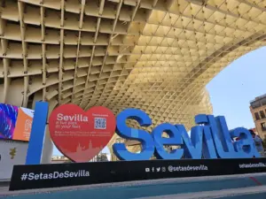 Sevilla mit Kleinkind