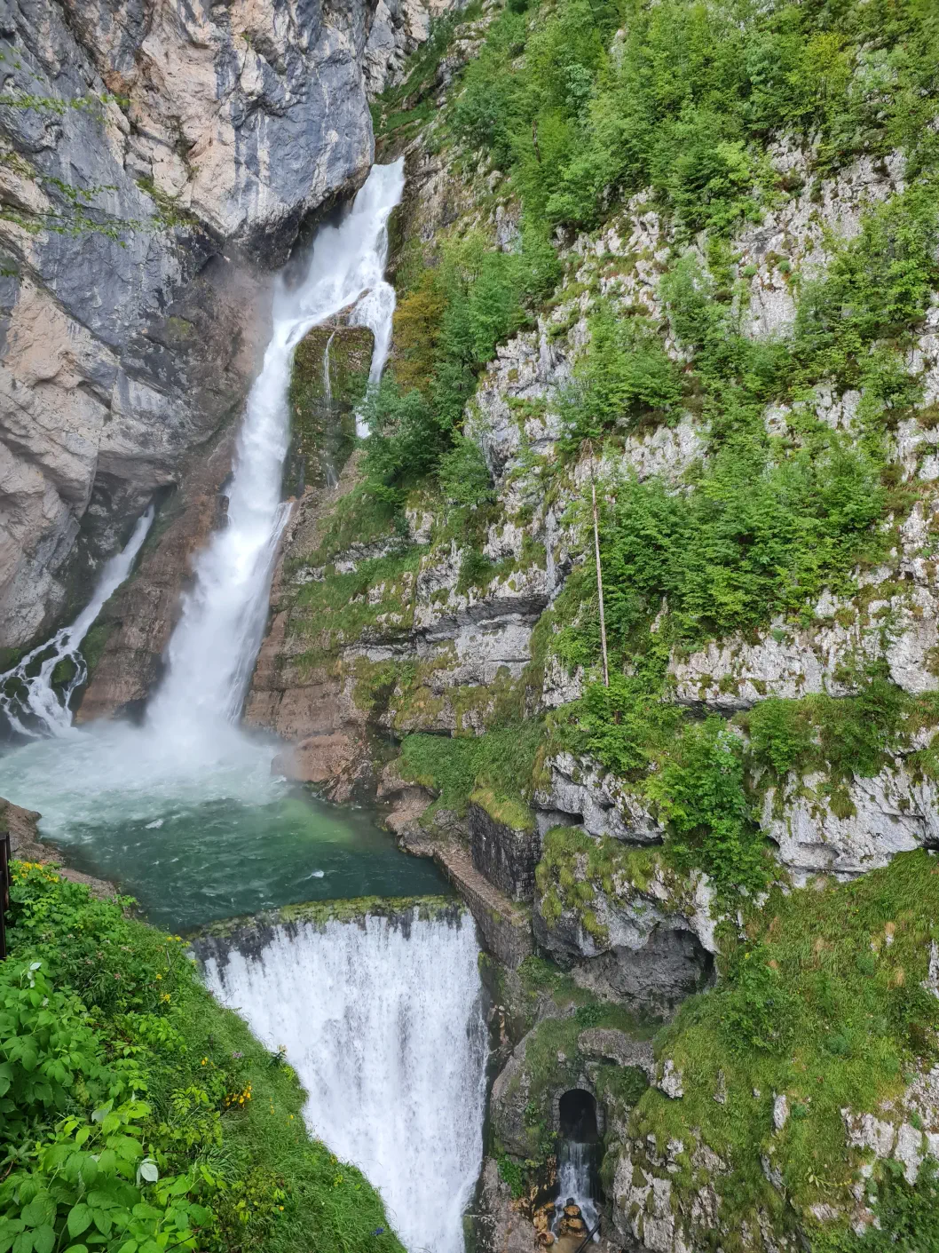 Triglav Nationalpark mit Baby