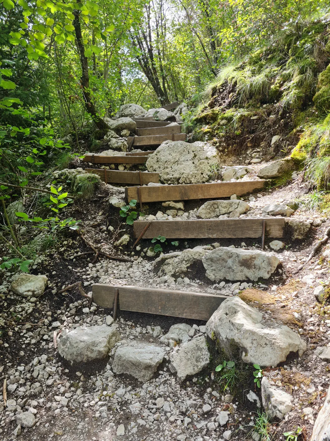 Triglav Nationalpark mit Baby