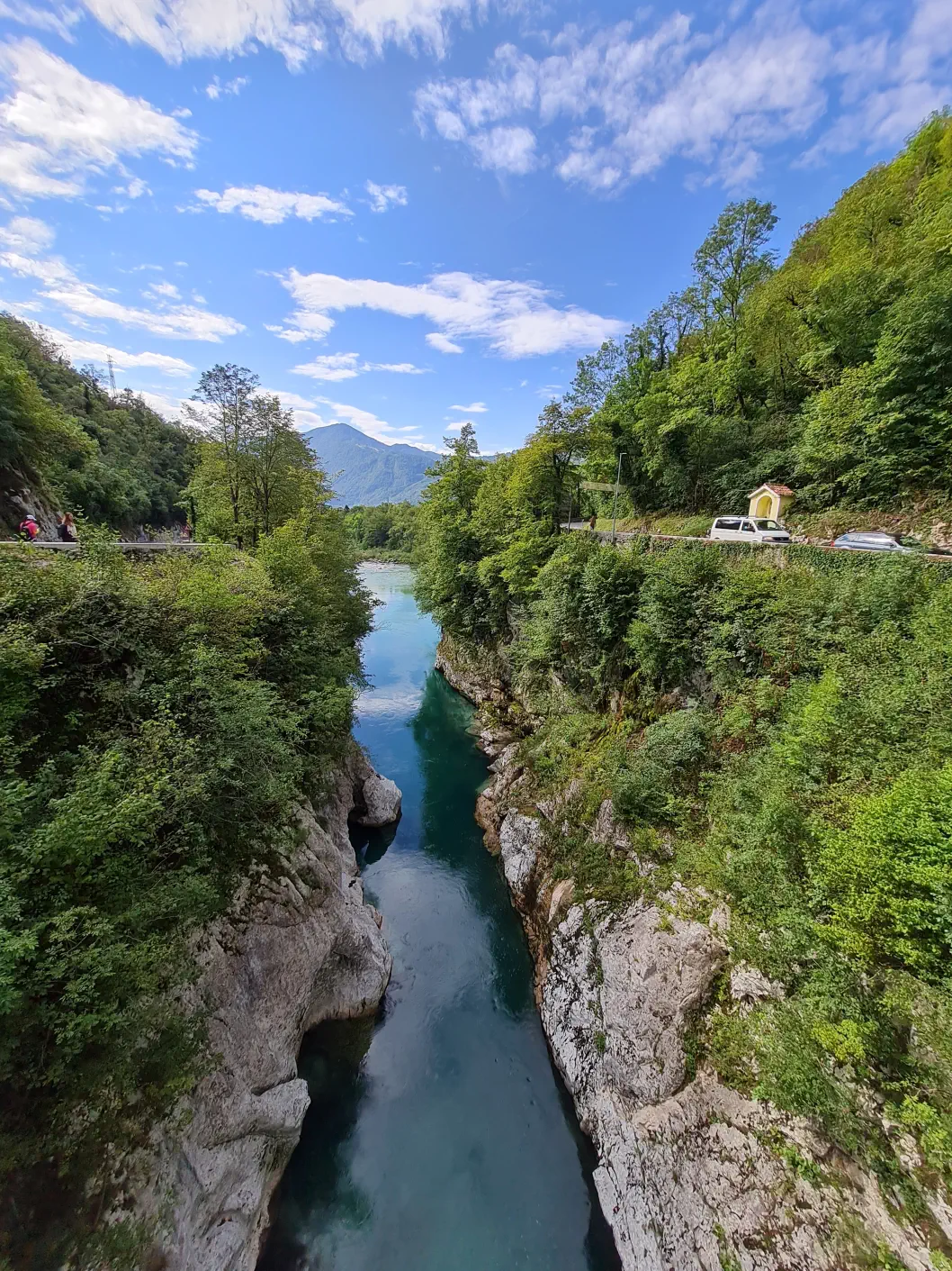 Triglav Nationalpark mit Baby