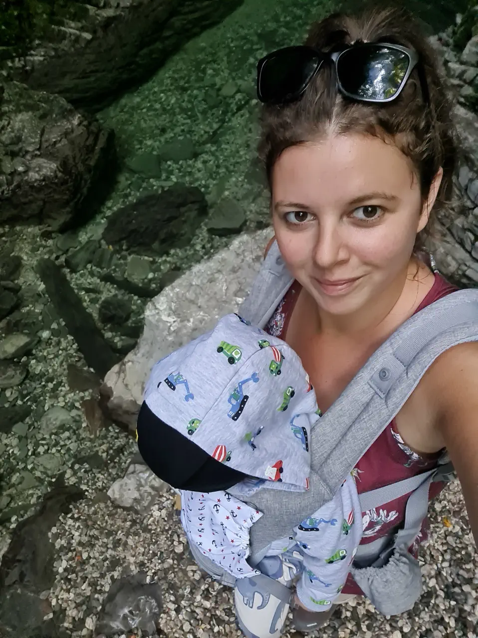 Triglav Nationalpark mit Baby