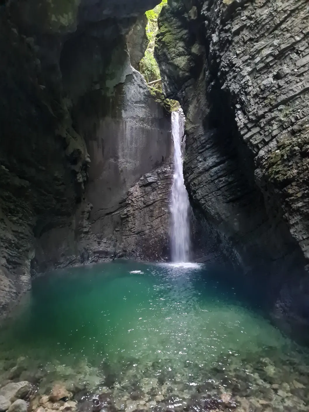 Triglav Nationalpark mit Baby