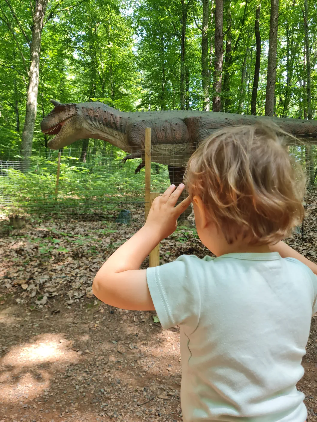 Styrassic Park mit Kleinkind